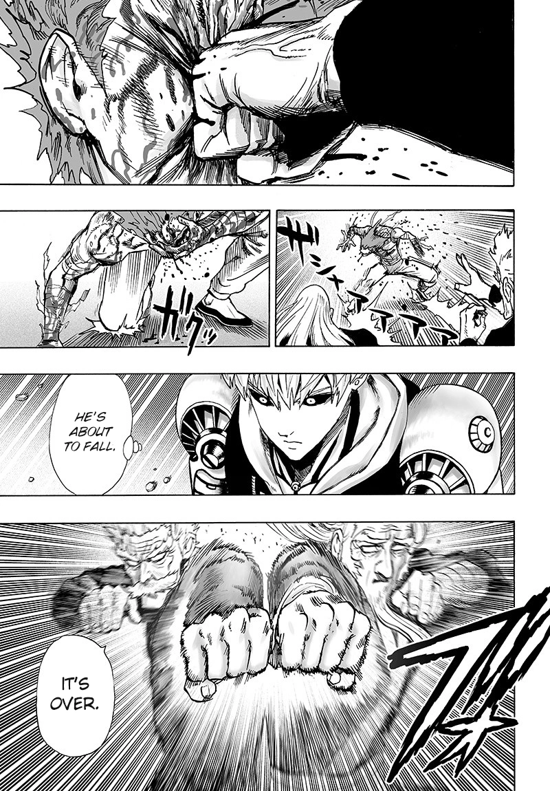 One Punch Man Manga Chapter 84 page 33 - Escalation