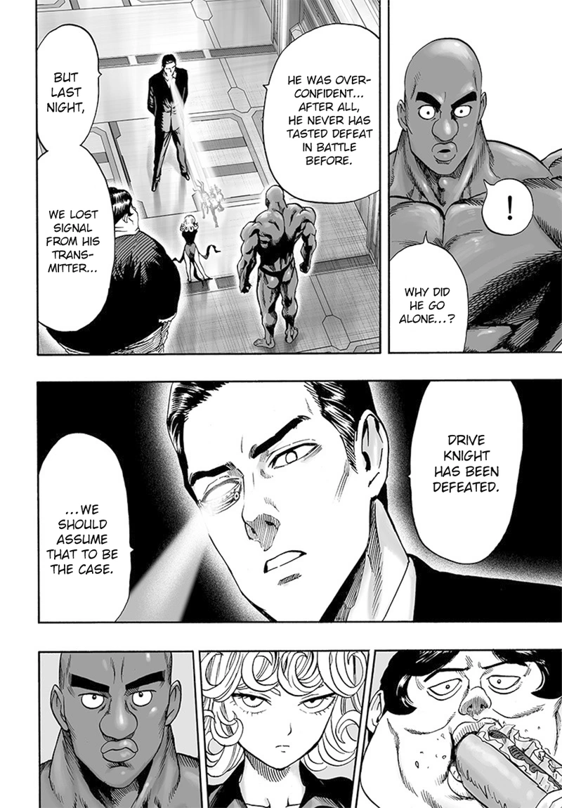 One Punch Man Manga Chapter 85 page 12 - Is it Because I'm Caped Baldy?