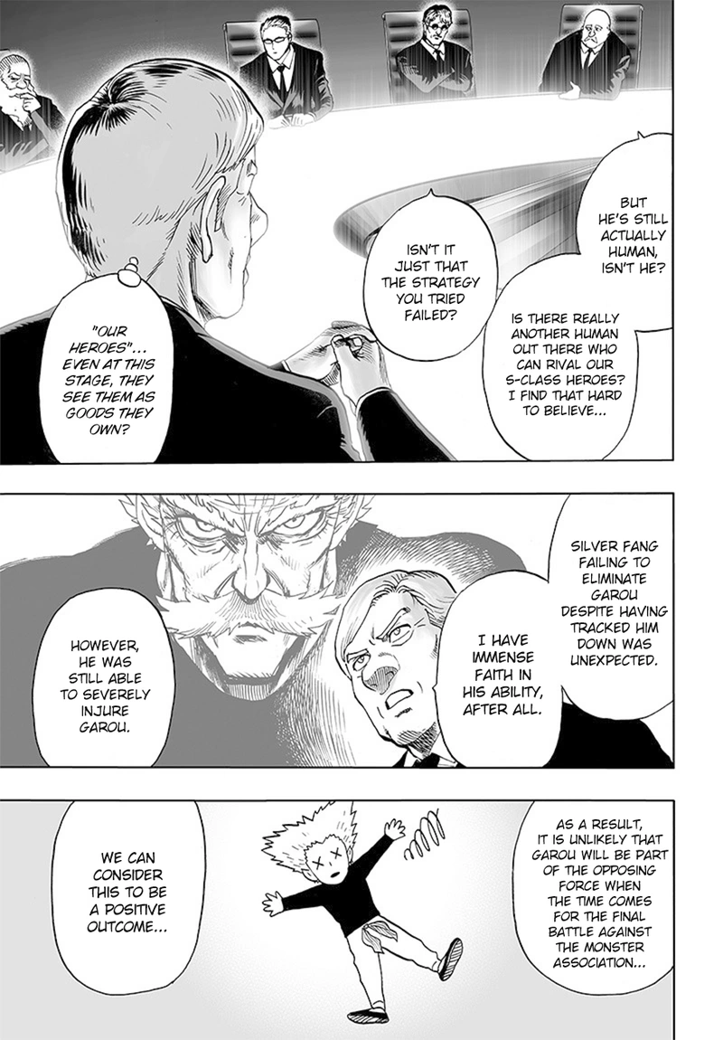 One Punch Man Manga Chapter 85 page 3 - Is it Because I'm Caped Baldy?