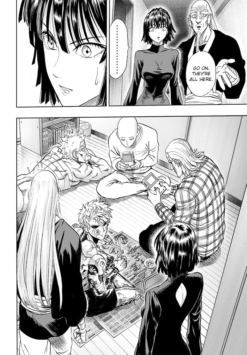 One Punch Man Manga Chapter 85 page 30 - Is it Because I'm Caped Baldy?