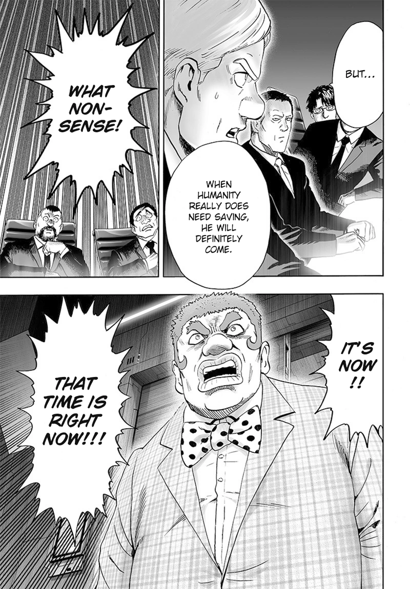 One Punch Man Manga Chapter 85 page 5 - Is it Because I'm Caped Baldy?