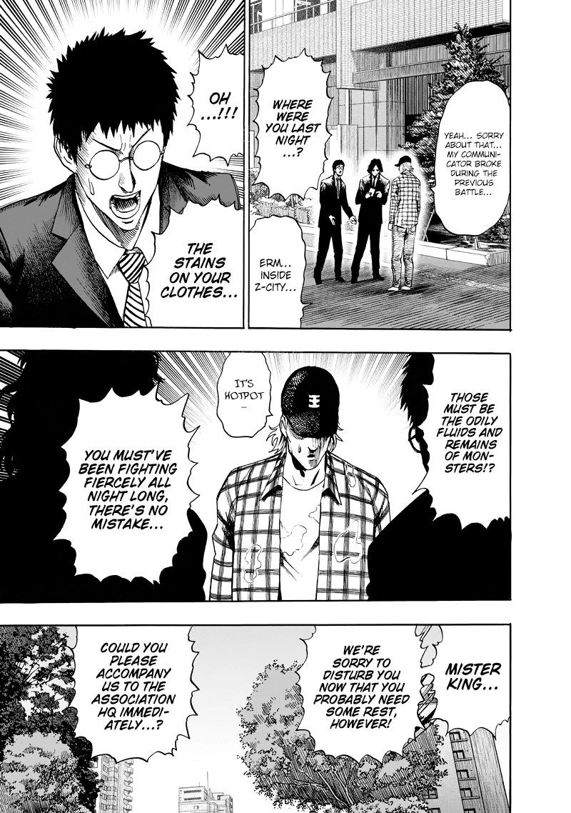 One Punch Man Manga Chapter 90 page 12 - Because I'm a Monster