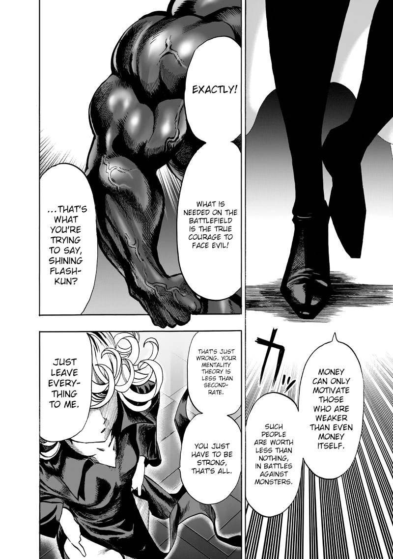 One Punch Man Manga Chapter 90 page 17 - Because I'm a Monster