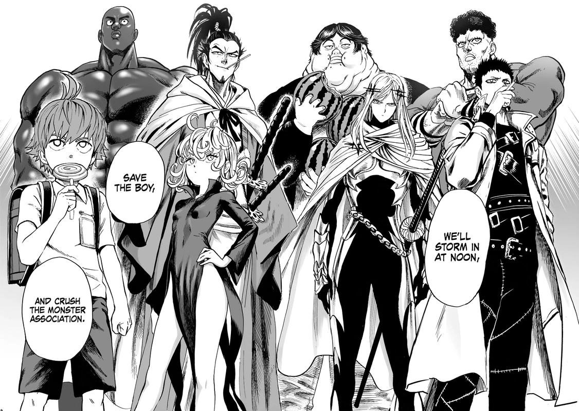 One Punch Man Manga Chapter 90 page 19 - Because I'm a Monster