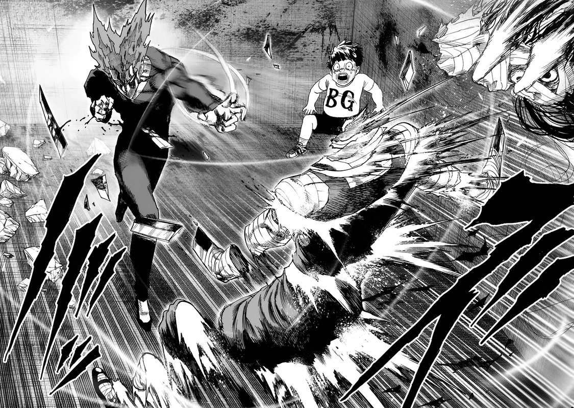 One Punch Man Manga Chapter 90 page 37 - Because I'm a Monster