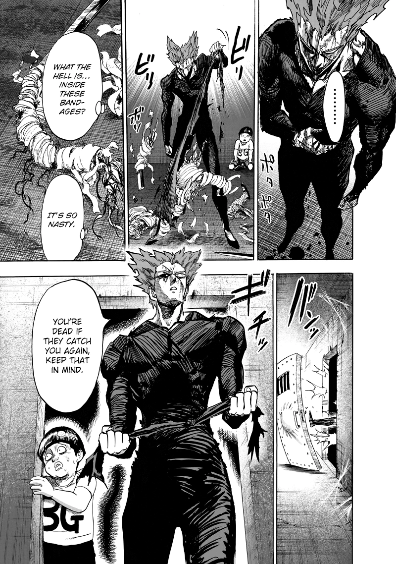 One Punch Man Manga Chapter 90 page 39 - Because I'm a Monster