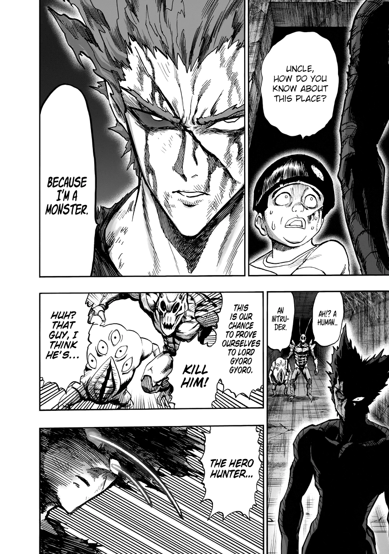 One Punch Man Manga Chapter 90 page 40 - Because I'm a Monster