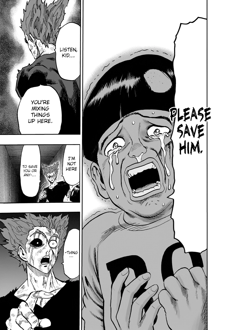 One Punch Man Manga Chapter 90 page 45 - Because I'm a Monster