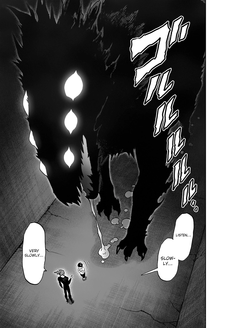 One Punch Man Manga Chapter 90 page 47 - Because I'm a Monster