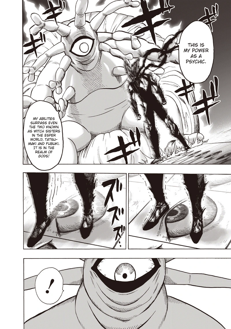 One Punch Man Manga Chapter 92 page 12 - Manhole