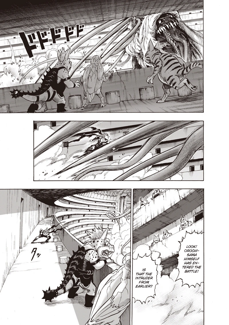 One Punch Man Manga Chapter 92 page 34 - Manhole