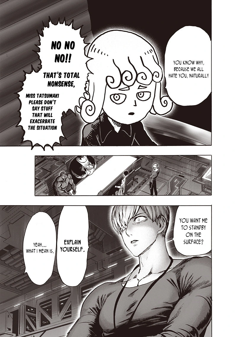 One Punch Man Manga Chapter 93 page 16 - Let's Go!