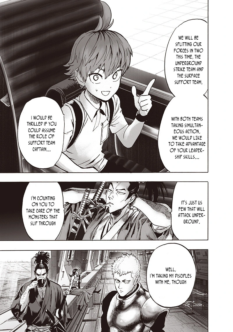 One Punch Man Manga Chapter 93 page 17 - Let's Go!