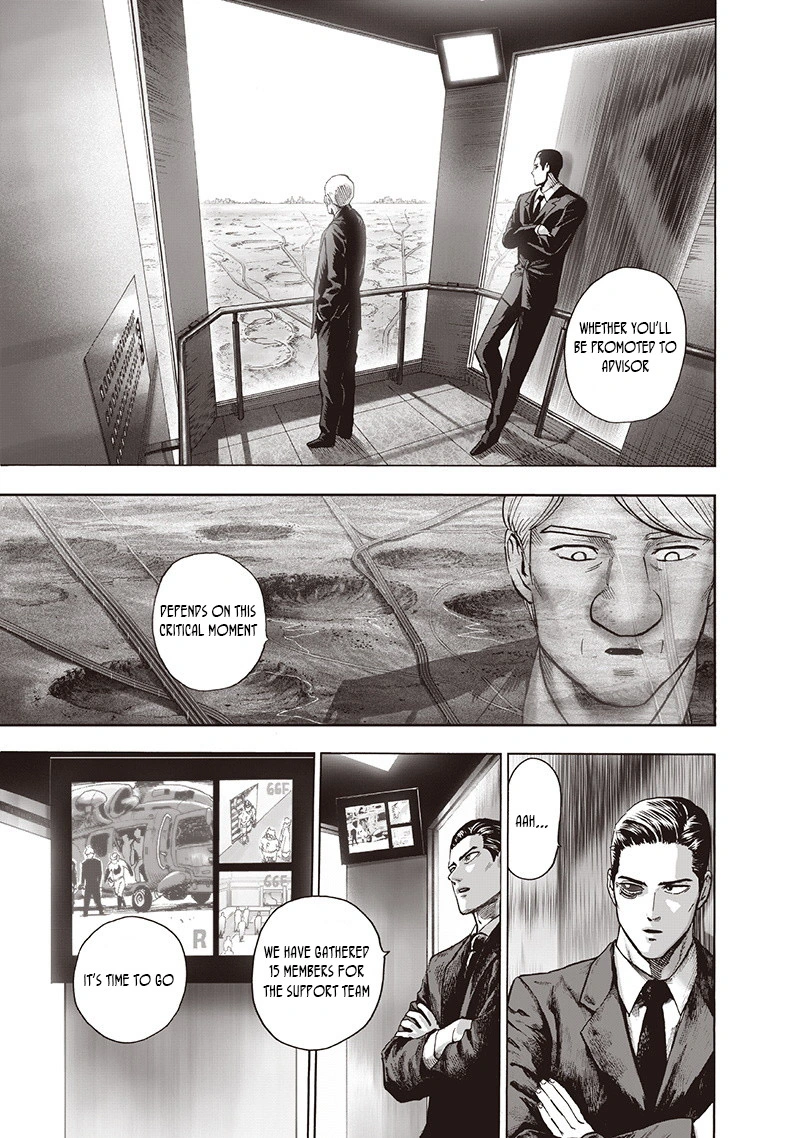 One Punch Man Manga Chapter 93 page 33 - Let's Go!