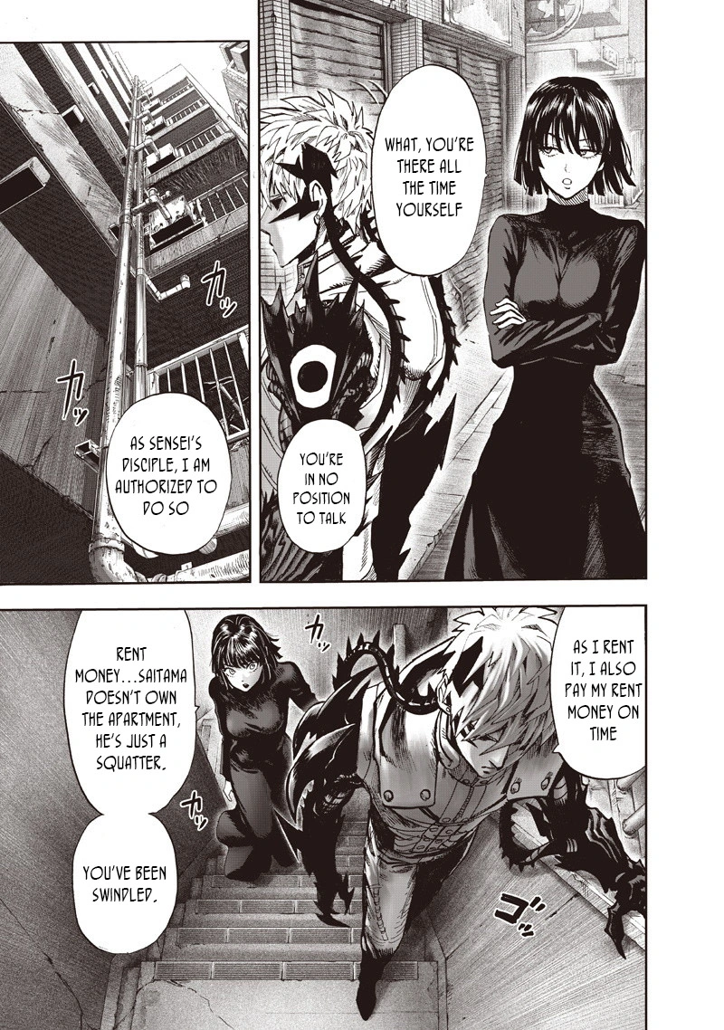 One Punch Man Manga Chapter 93 page 60 - Let's Go!