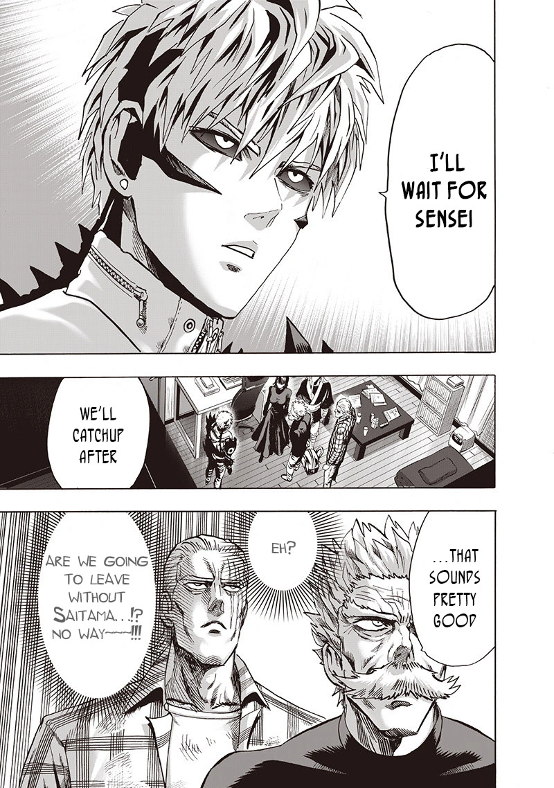 One Punch Man Manga Chapter 93 page 68 - Let's Go!