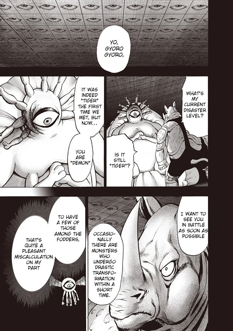 One Punch Man Manga Chapter 94 page 112 - I See