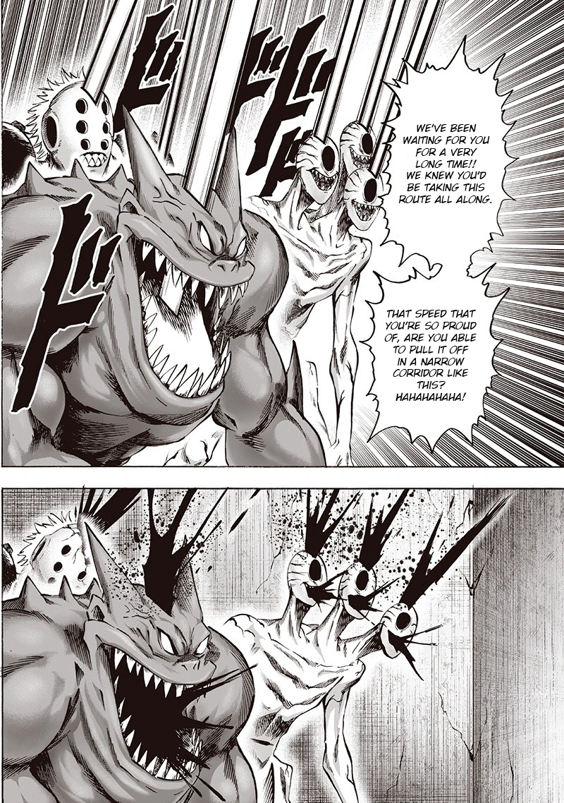 One Punch Man Manga Chapter 95 page 17 - Speedster