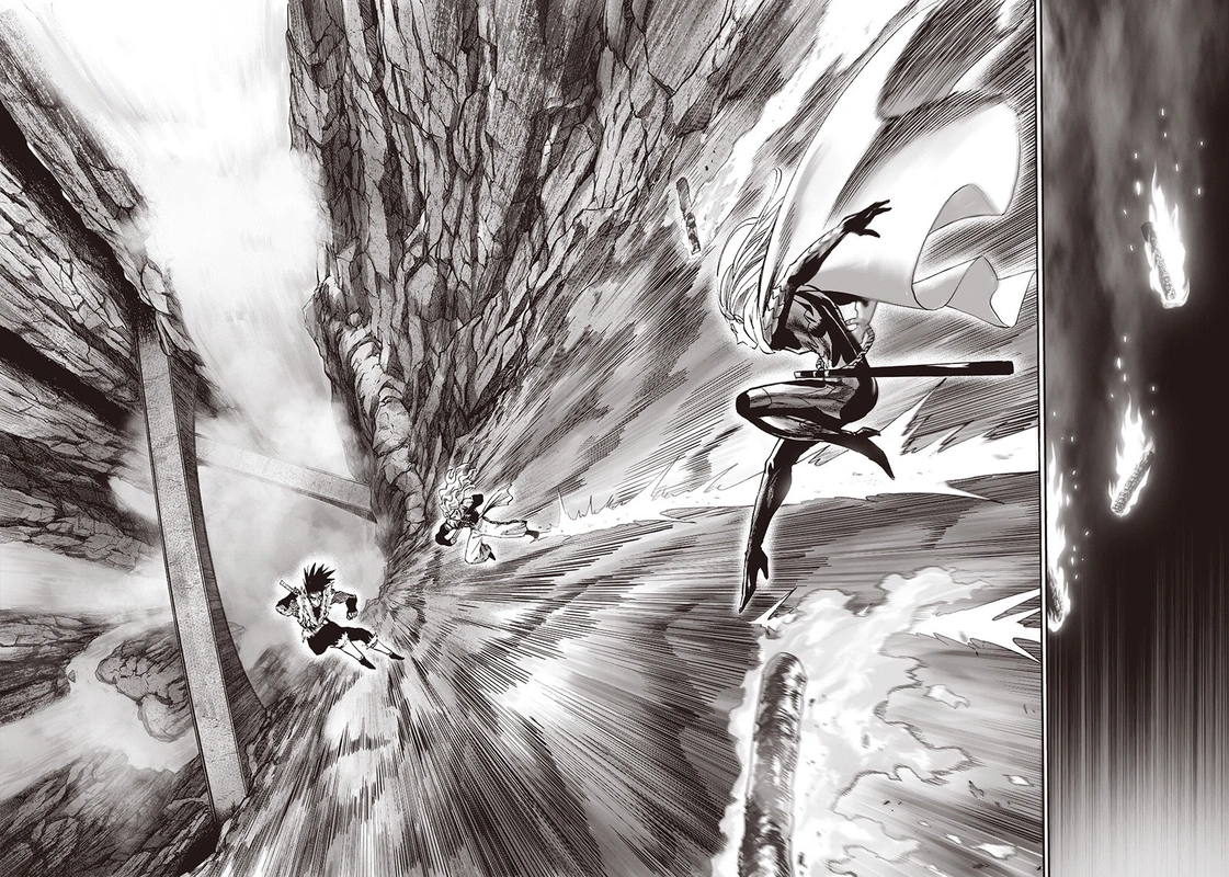 One Punch Man Manga Chapter 95 page 35 - Speedster