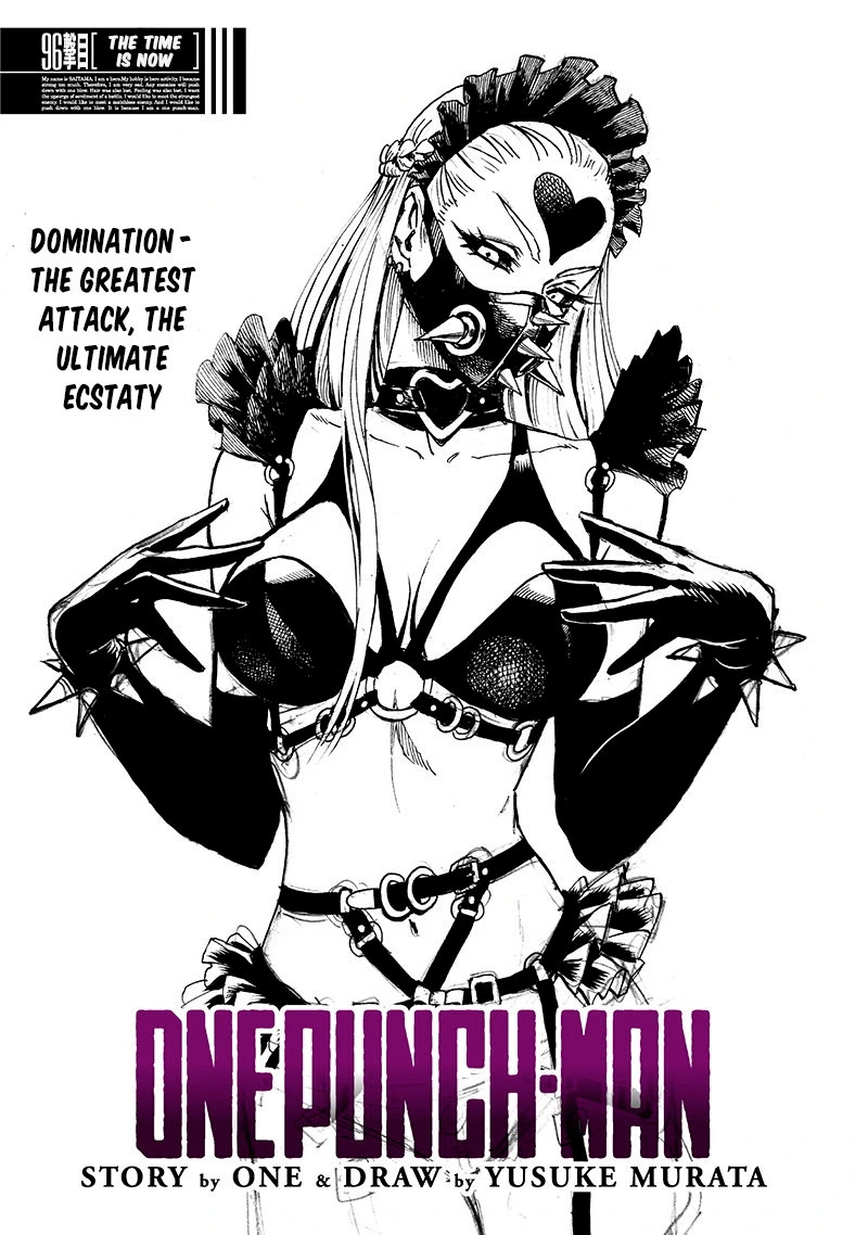 One Punch Man Manga Chapter 96 page 1 - The Time is Now