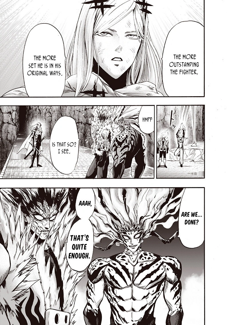 One Punch Man Manga Chapter 96 page 10 - The Time is Now