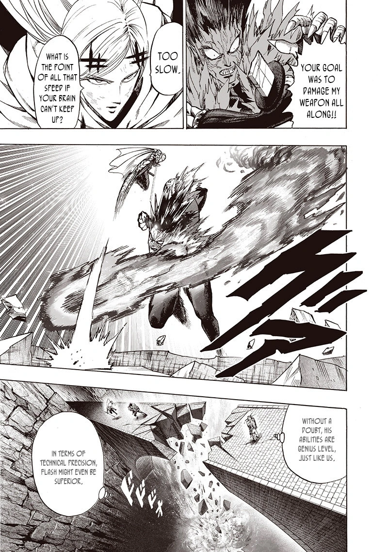 One Punch Man Manga Chapter 96 page 8 - The Time is Now