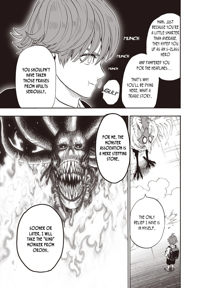 One Punch Man Manga Chapter 97 page 11 - Backpack