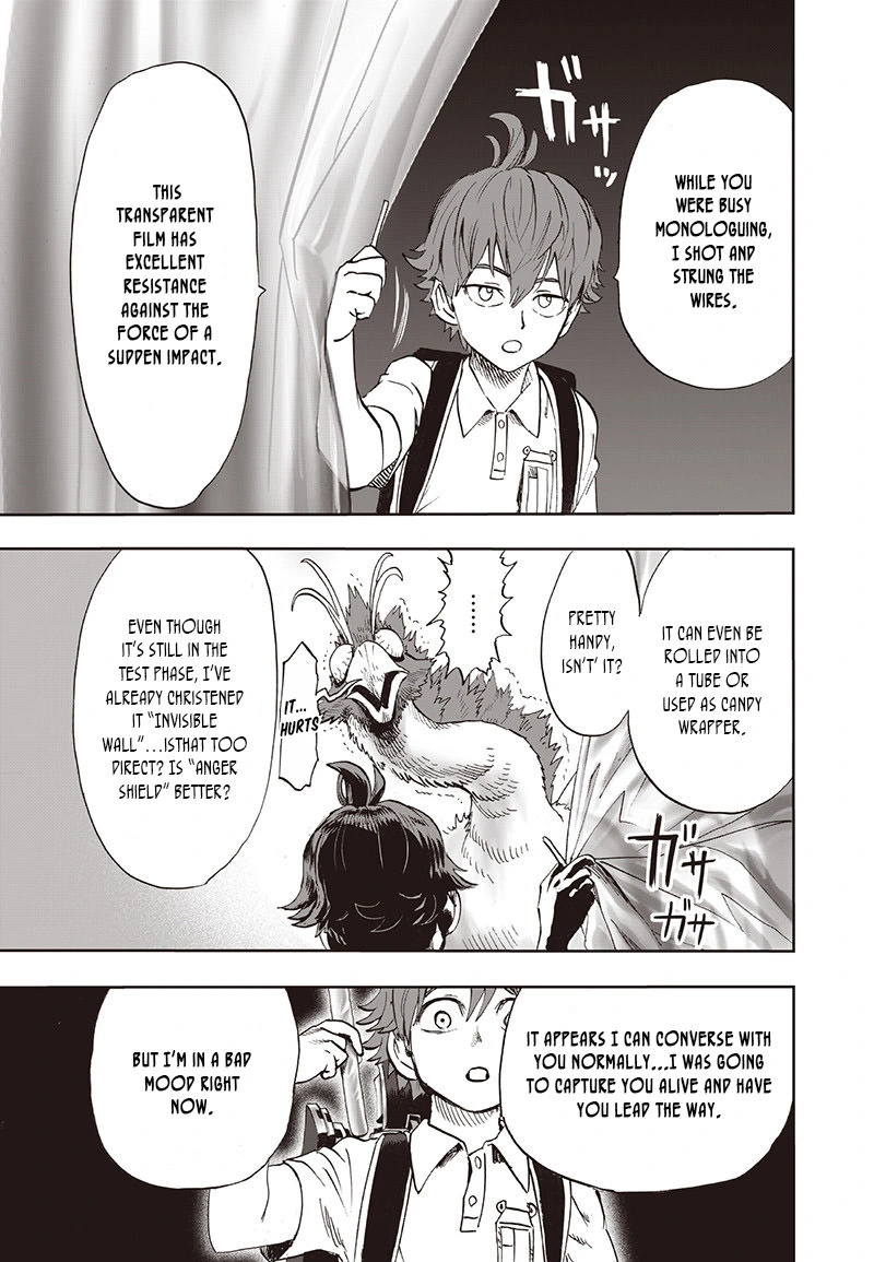 One Punch Man Manga Chapter 97 page 14 - Backpack