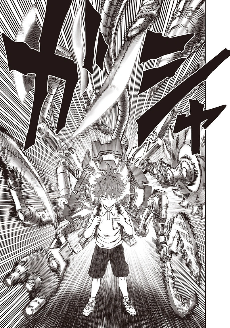 One Punch Man Manga Chapter 97 page 15 - Backpack
