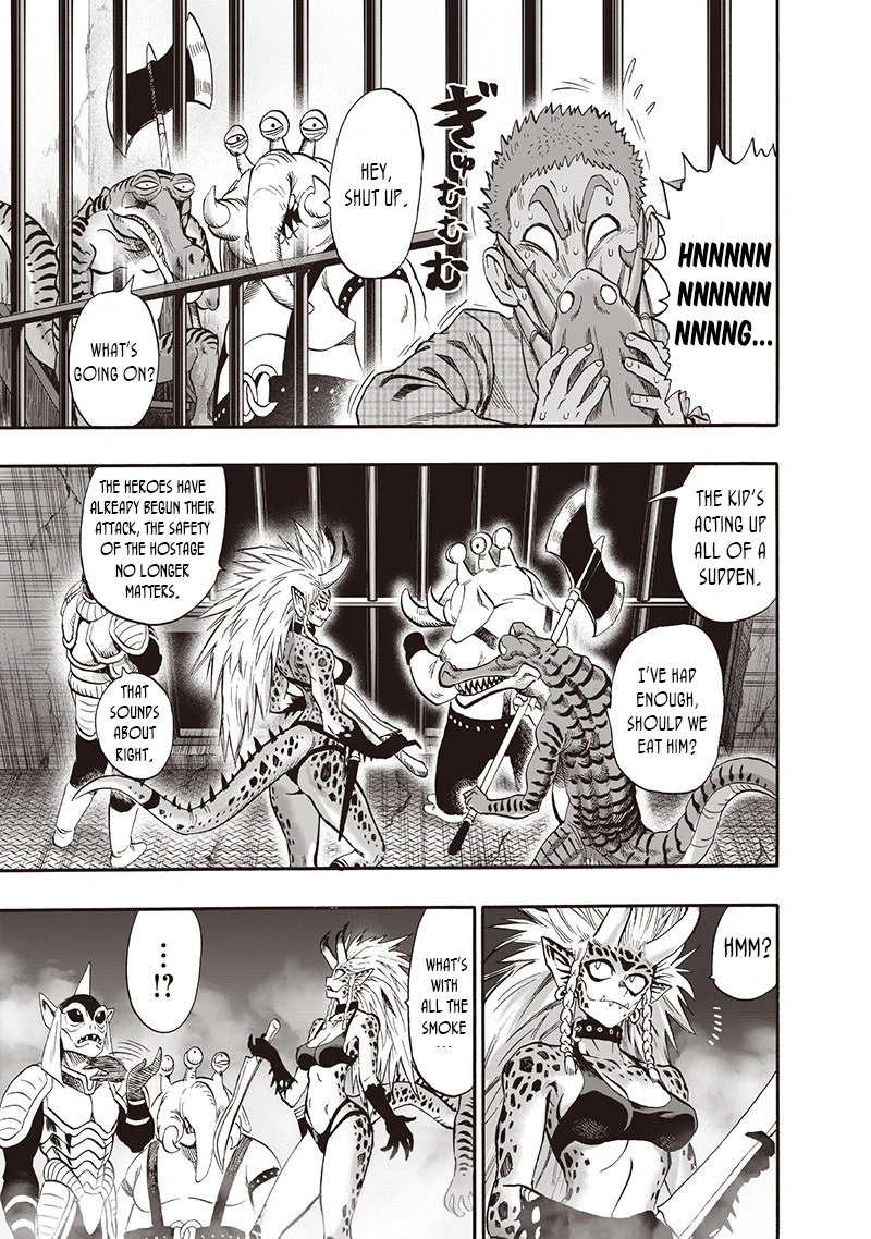 One Punch Man Manga Chapter 97 page 19 - Backpack