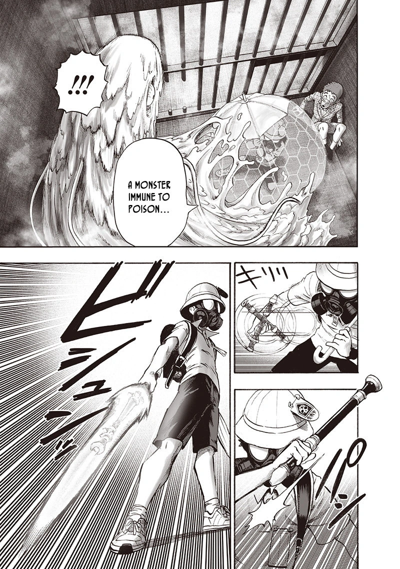 One Punch Man Manga Chapter 97 page 23 - Backpack