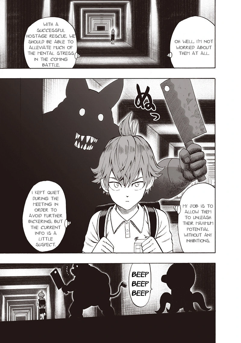 One Punch Man Manga Chapter 97 page 3 - Backpack