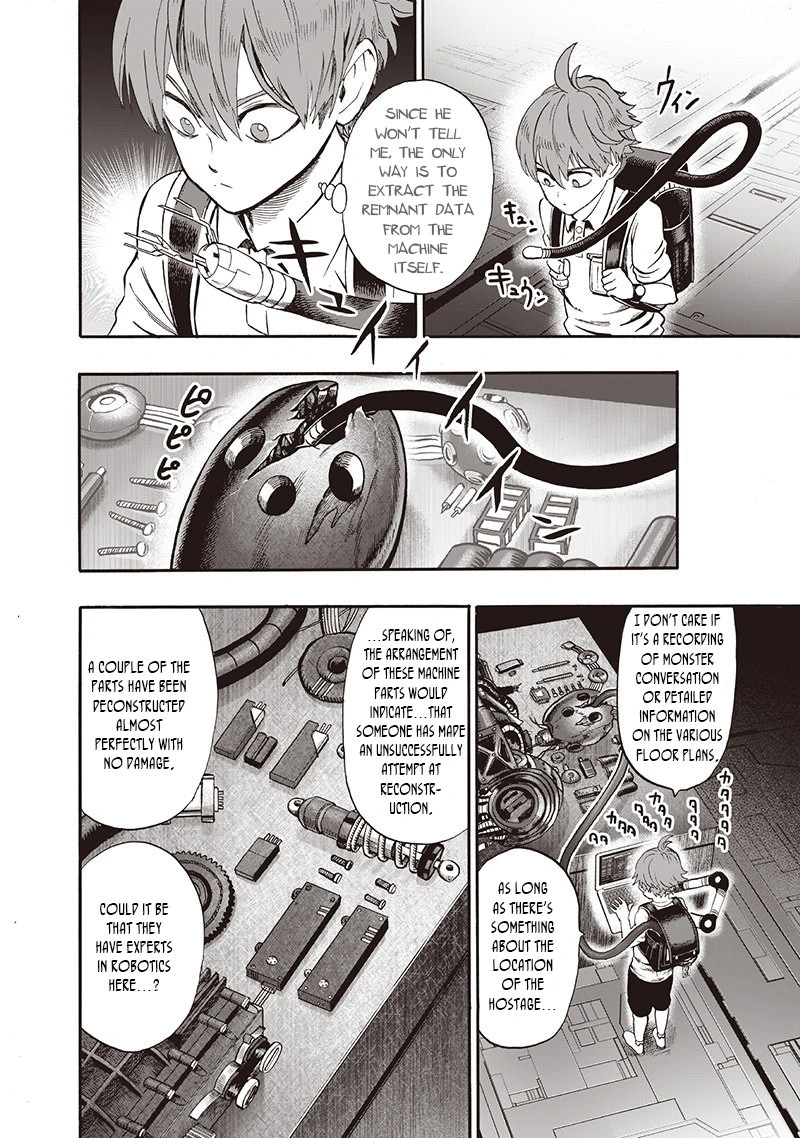 One Punch Man Manga Chapter 97 page 6 - Backpack