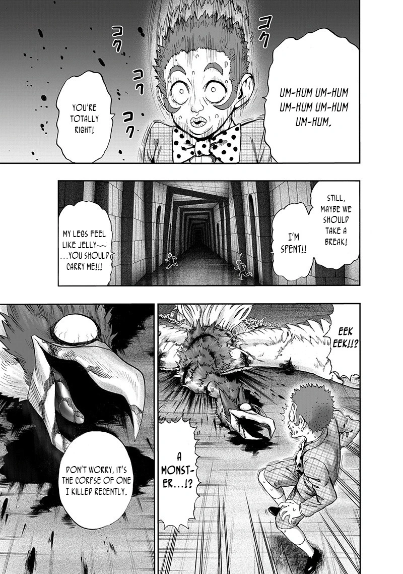 One Punch Man Manga Chapter 98 page 13 - Tears of Regret