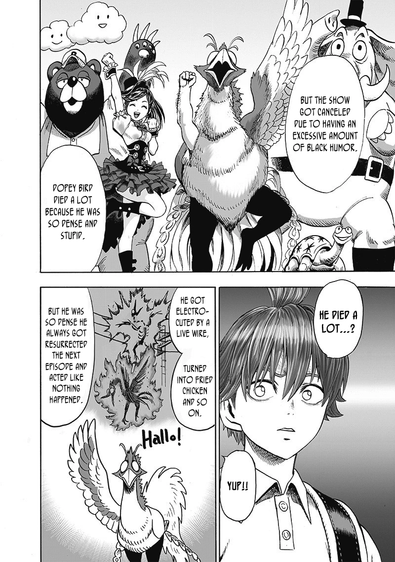 One Punch Man Manga Chapter 98 page 15 - Tears of Regret