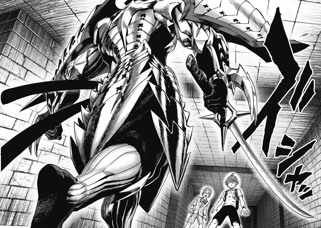 One Punch Man Manga Chapter 98 page 2 - Tears of Regret