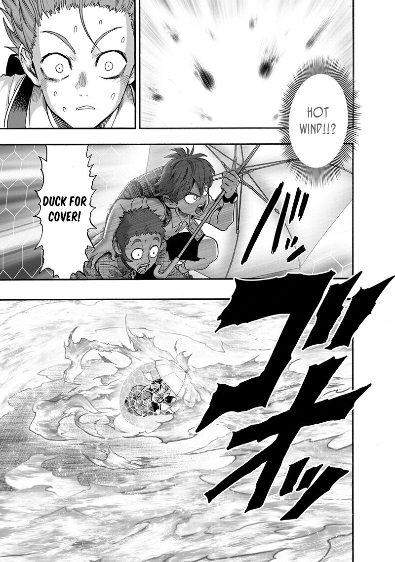 One Punch Man Manga Chapter 98 page 22 - Tears of Regret