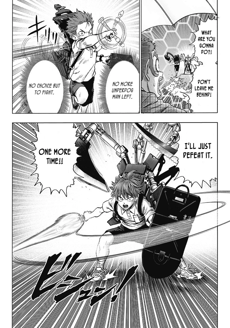 One Punch Man Manga Chapter 98 page 24 - Tears of Regret
