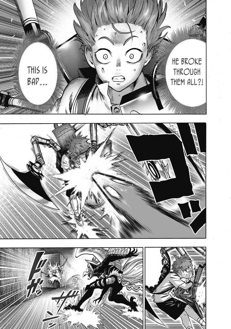 One Punch Man Manga Chapter 98 page 30 - Tears of Regret