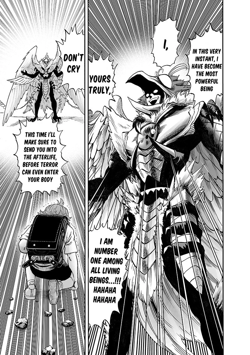 One Punch Man Manga Chapter 98 page 32 - Tears of Regret