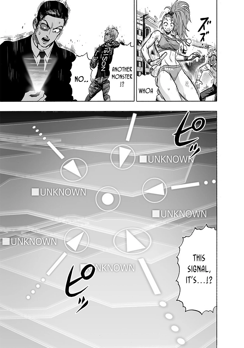 One Punch Man Manga Chapter 98 page 36 - Tears of Regret