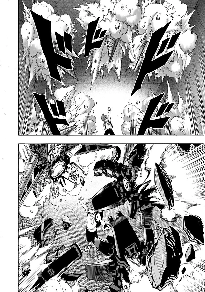 One Punch Man Manga Chapter 98 page 37 - Tears of Regret