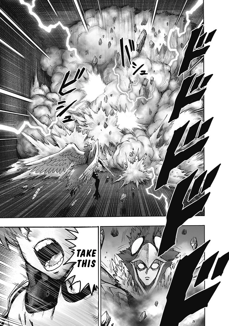 One Punch Man Manga Chapter 98 page 38 - Tears of Regret
