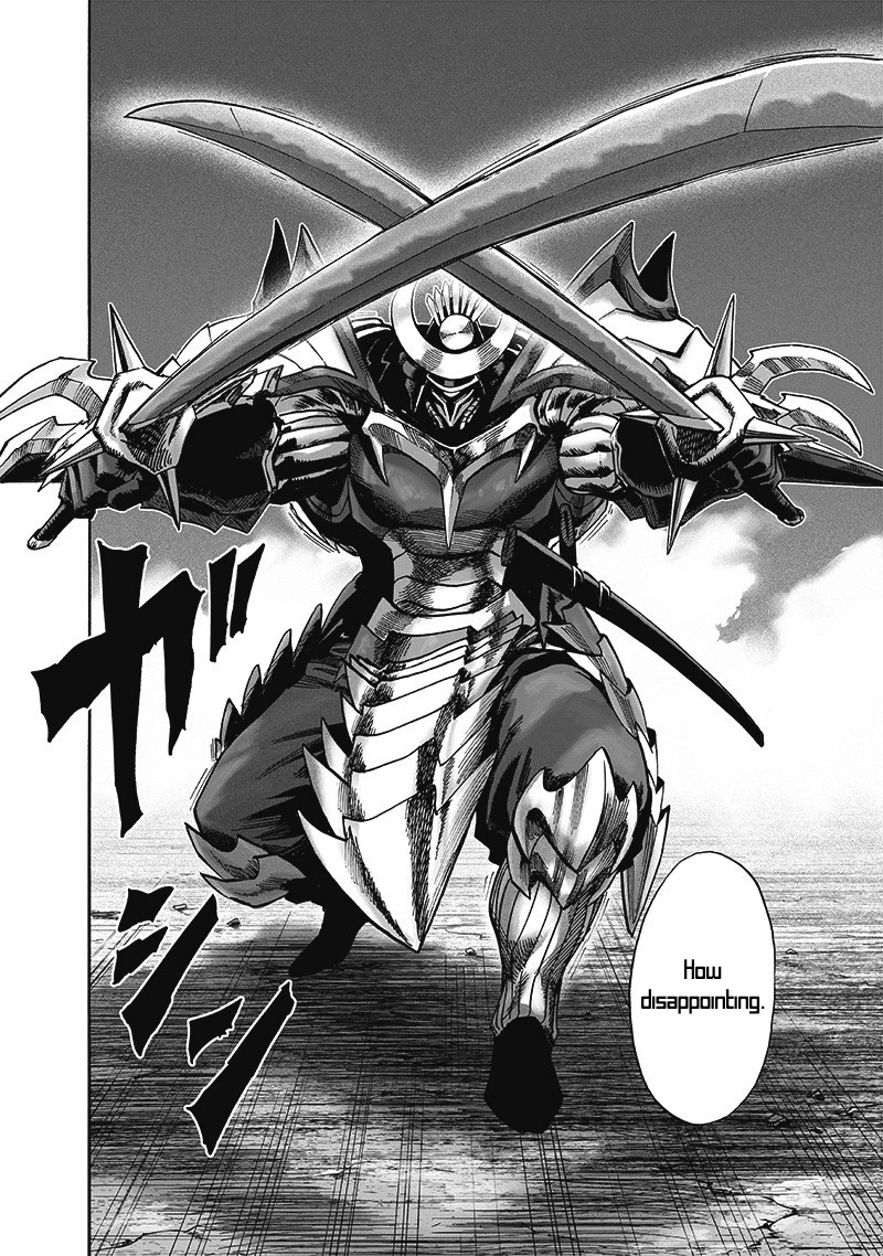 One Punch Man Manga Chapter 98 page 7 - Tears of Regret