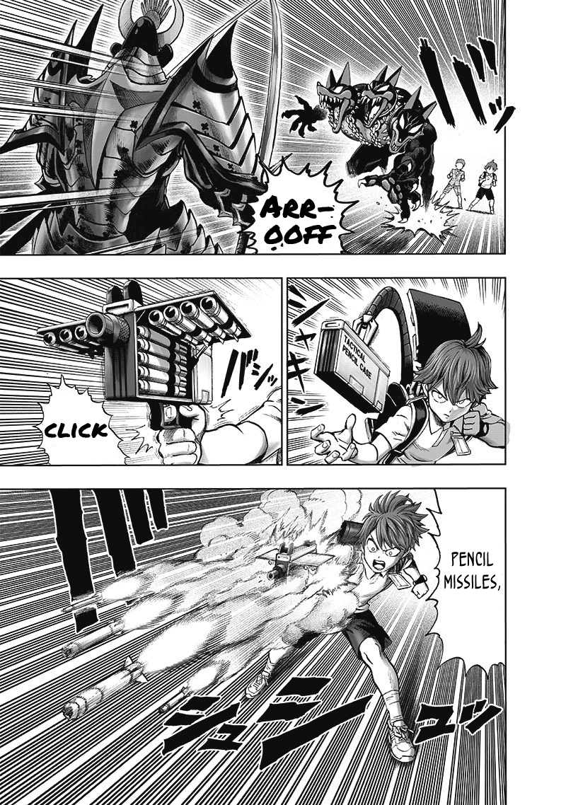 One Punch Man Manga Chapter 98 page 8 - Tears of Regret